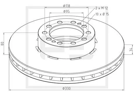 Piduriketas PE Automotive 256.029-00A