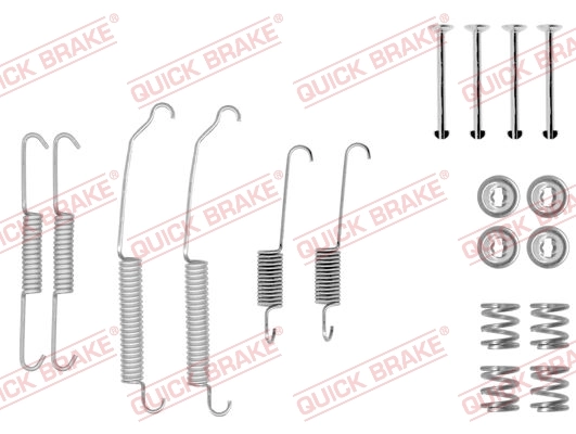 Lisakomplekt, Piduriklotsid QUICK BRAKE 105-0618