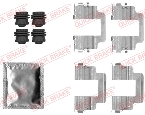 Lisakomplekt, ketaspiduriklotsid QUICK BRAKE 109-1822