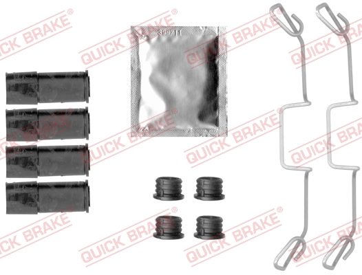 Lisakomplekt, ketaspiduriklotsid QUICK BRAKE 109-1795