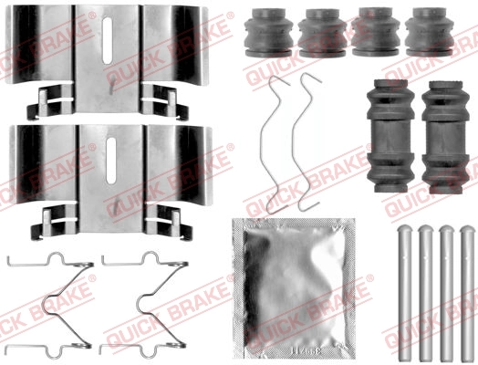 Lisakomplekt, ketaspiduriklotsid QUICK BRAKE 109-1836