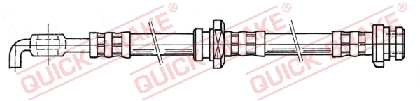 Pidurivoolik QUICK BRAKE 50.966