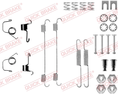 Lisakomplekt, Piduriklotsid QUICK BRAKE 105-0617