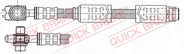 Pidurivoolik QUICK BRAKE 58.962X