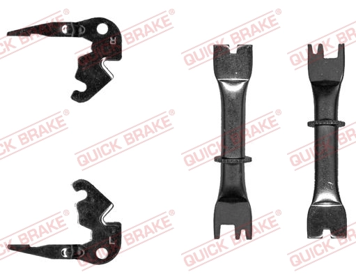 Kinnitikomplekt, trummelpidur QUICK BRAKE 108 53 019