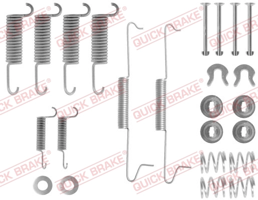 Lisakomplekt, Piduriklotsid QUICK BRAKE 105-0526