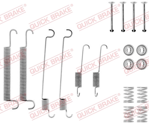 Lisakomplekt, Piduriklotsid QUICK BRAKE 105-0547