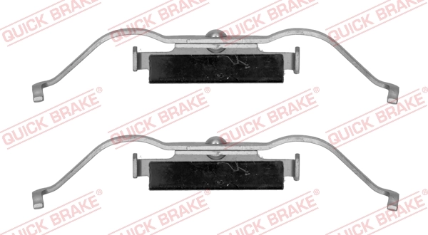 Lisakomplekt, ketaspiduriklotsid QUICK BRAKE 109-1747
