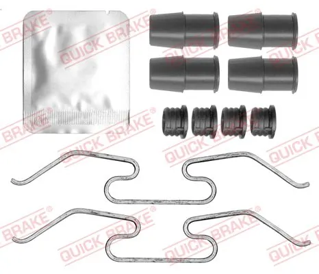 Lisakomplekt, ketaspiduriklotsid QUICK BRAKE 109-0179