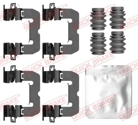 Lisakomplekt, ketaspiduriklotsid QUICK BRAKE 109-0188