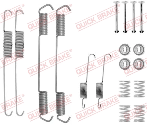 Lisakomplekt, Piduriklotsid QUICK BRAKE 105-0689
