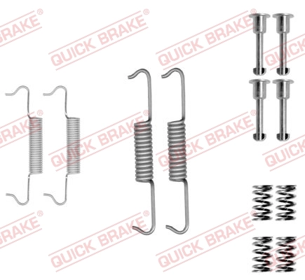Lisakomplekt, seisupiduriklotsid QUICK BRAKE 105-0877