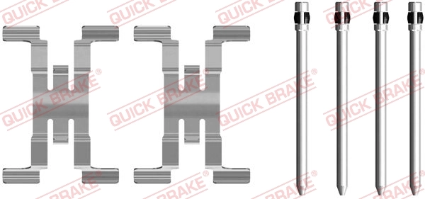 Lisakomplekt, ketaspiduriklotsid QUICK BRAKE 109-0082