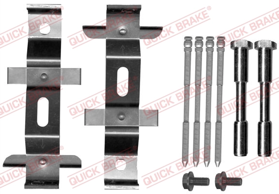 Lisakomplekt, ketaspiduriklotsid QUICK BRAKE 109-1894