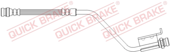Pidurivoolik QUICK BRAKE 22.946