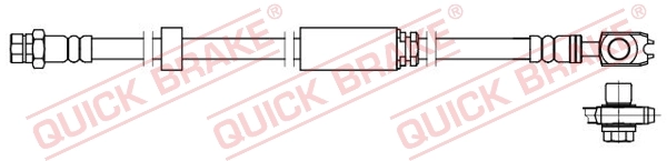 Pidurivoolik QUICK BRAKE 58.871X