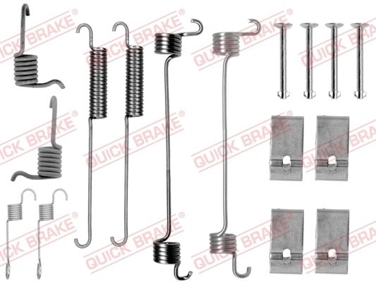 Lisakomplekt, Piduriklotsid QUICK BRAKE 105-0676