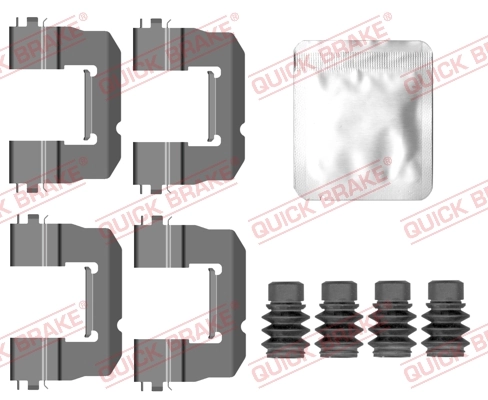 Lisakomplekt, ketaspiduriklotsid QUICK BRAKE 109-0157