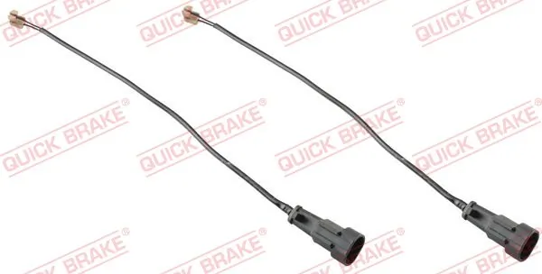 Hoiatuskontakt, piduriklotsi kulumine QUICK BRAKE WS 0282 A