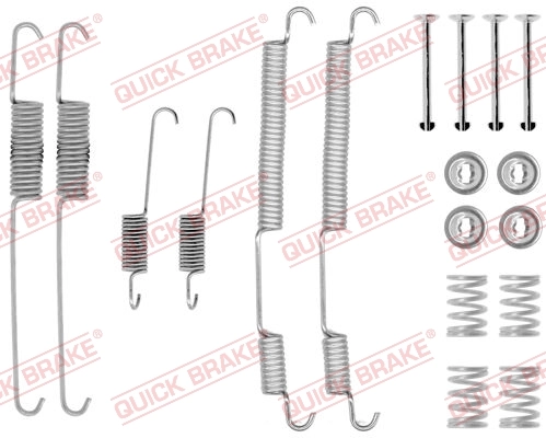 Lisakomplekt, Piduriklotsid QUICK BRAKE 105-0755