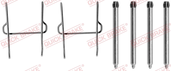 Lisakomplekt, ketaspiduriklotsid QUICK BRAKE 109-1081