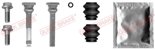 Juhthülsikomplekt, pidurisadul QUICK BRAKE 113-1374X