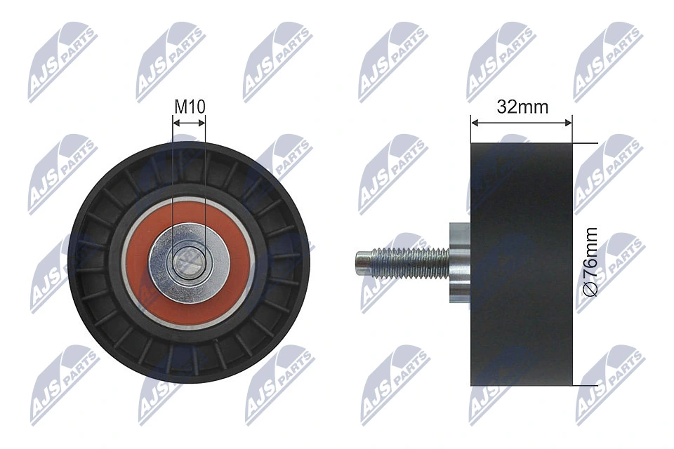Seade-/juhtrull, hammasrihm NTY RNK-CH-006