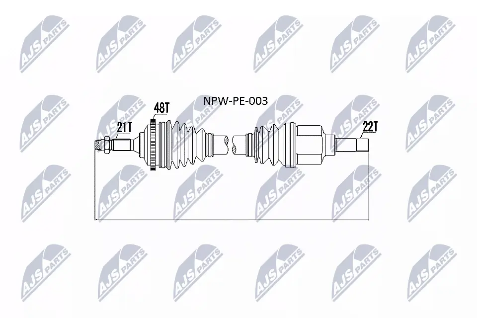 Veovõll NTY NPW-PE-003