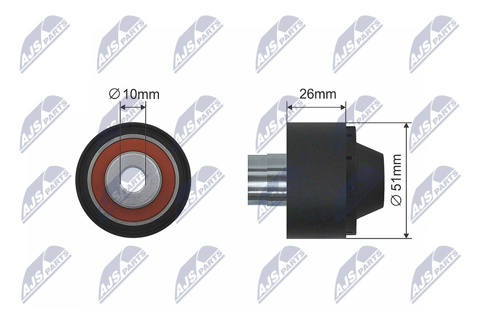 Seade-/juhtrull, soonrihm NTY RNK-CT-028