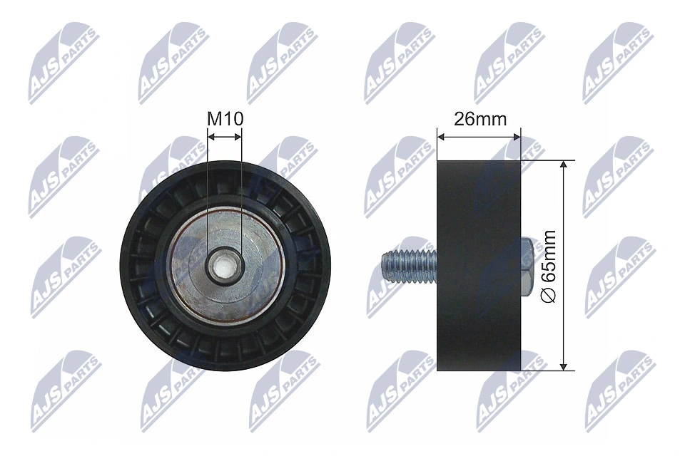 Seade-/juhtrull, kiilrihm NTY RNK-AU-047