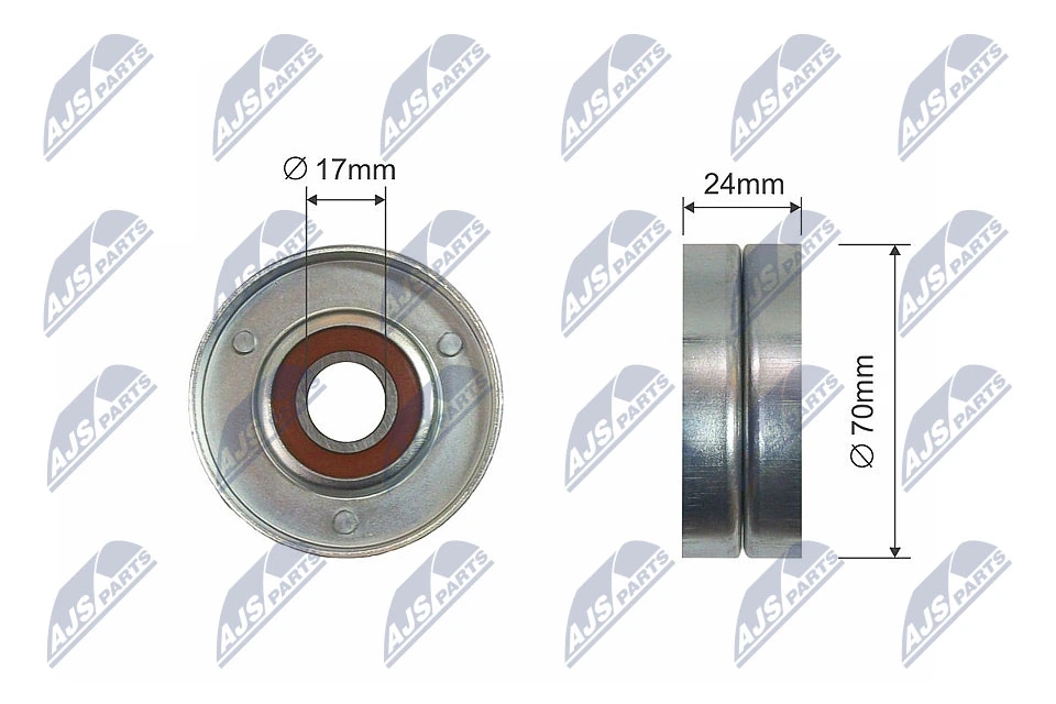 Seade-/juhtrull, kiilrihm NTY RNK-AU-051