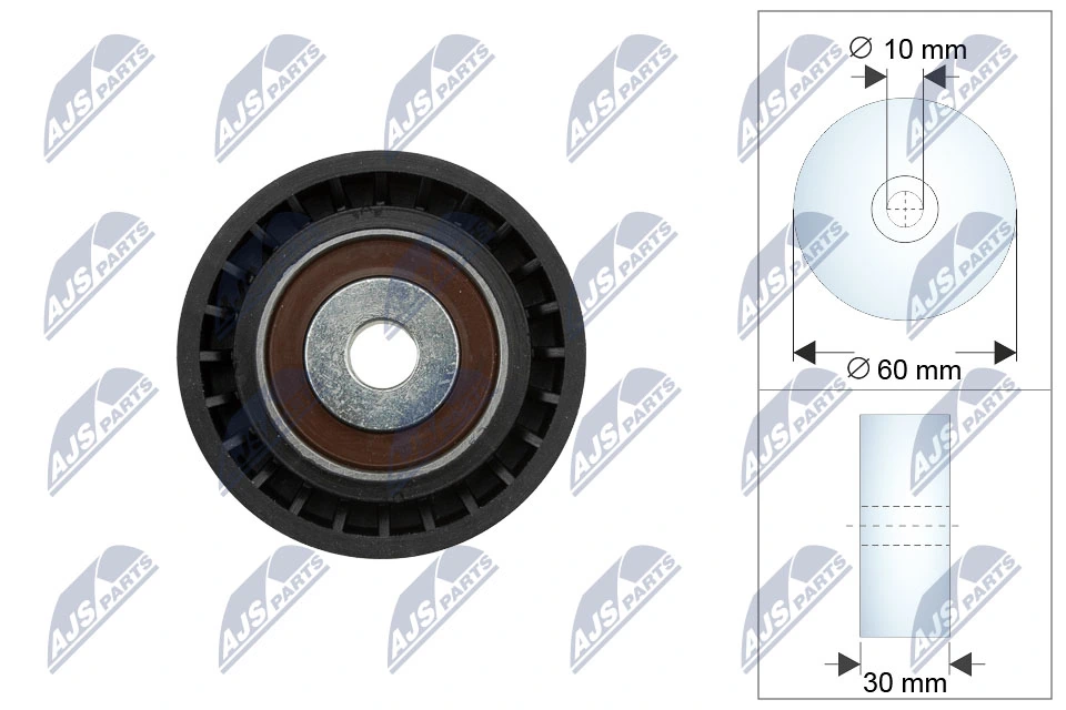Seade-/juhtrull, hammasrihm NTY RNK-CT-066