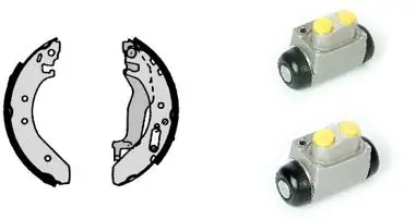 Piduriklotside komplekt BREMBO H 52 011