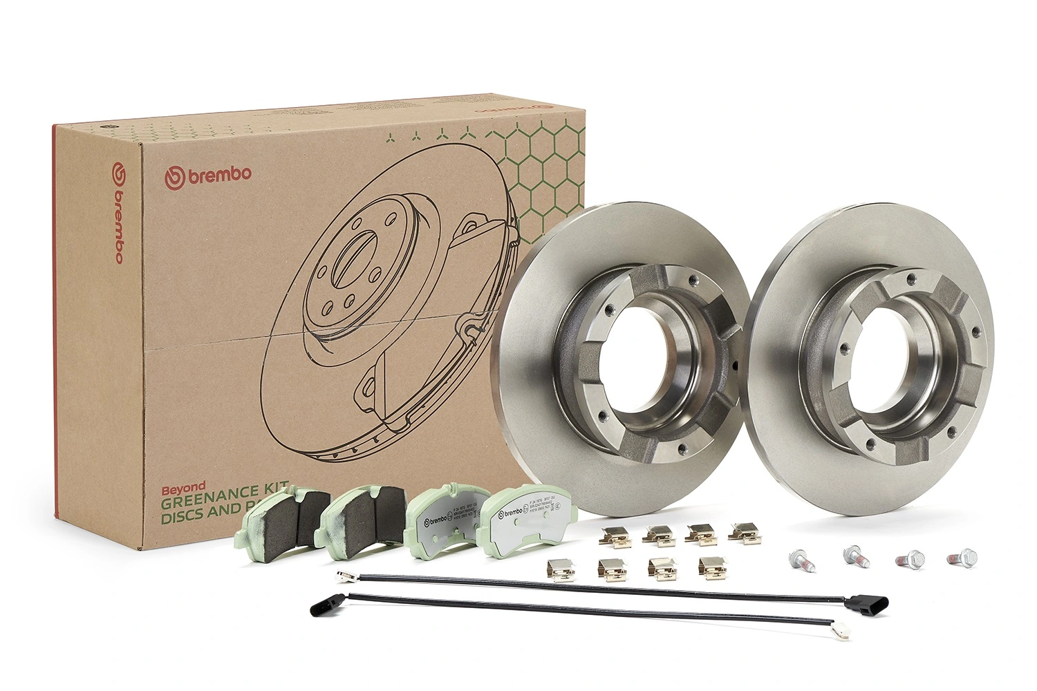 Pidurikomplekt, ketaspidur BREMBO KT 10 061