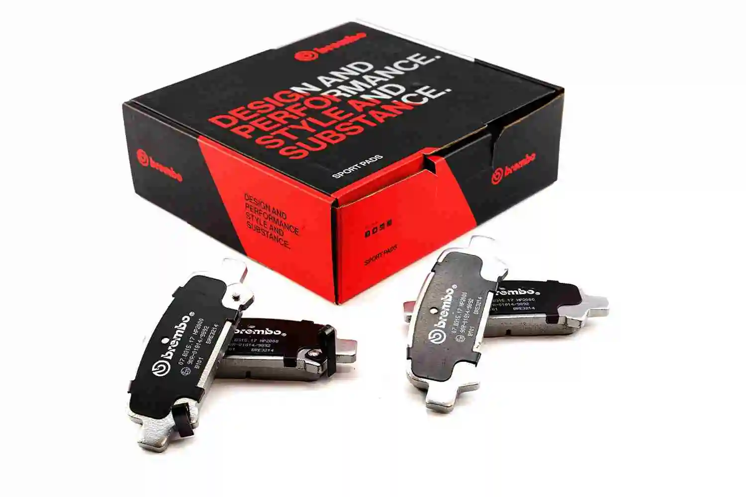 Raceing-piduriklotsi komplekt BREMBO 07.B315.17