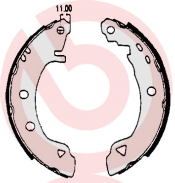 Piduriklotside komplekt BREMBO S 23 508