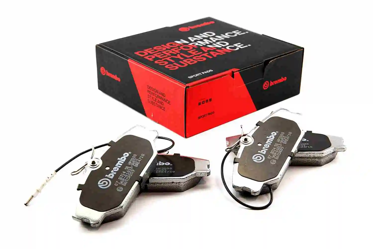 Raceing-piduriklotsi komplekt BREMBO 07.B314.50