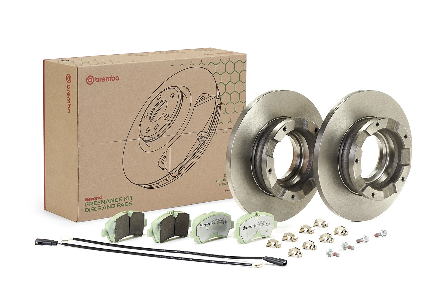 Pidurikomplekt, ketaspidur BREMBO KT 10 014