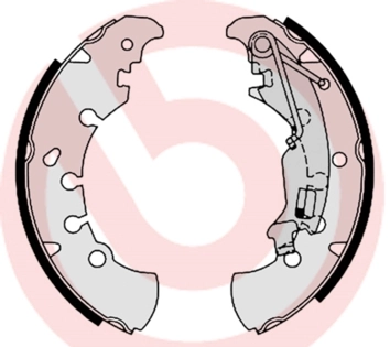 Piduriklotside komplekt BREMBO S 23 555