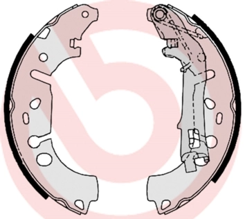 Piduriklotside komplekt BREMBO S 23 531