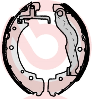 Piduriklotside komplekt BREMBO S 85 515