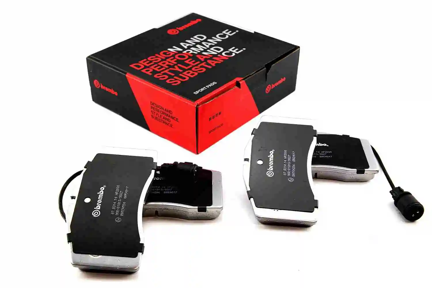 Raceing-piduriklotsi komplekt BREMBO 07.B314.14