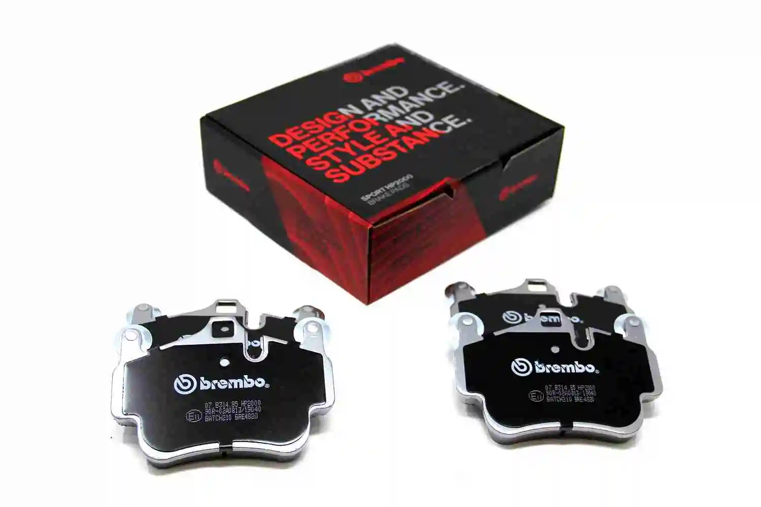 Raceing-piduriklotsi komplekt BREMBO 07.B314.85