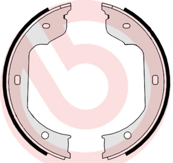 Piduriklotside komplekt, seisupidur BREMBO S 06 511