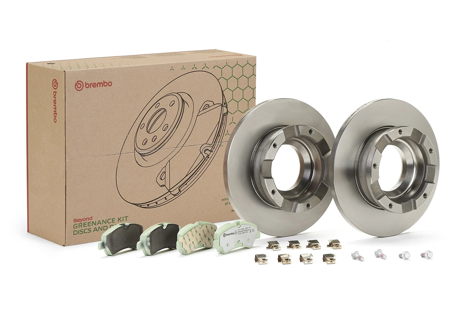 Pidurikomplekt, ketaspidur BREMBO KT 10 060