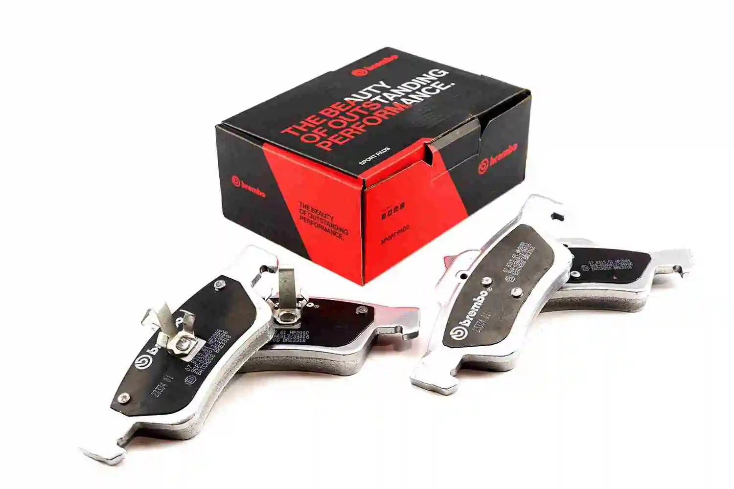 Raceing-piduriklotsi komplekt BREMBO 07.B315.61