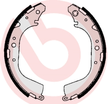 Piduriklotside komplekt BREMBO S 83 530