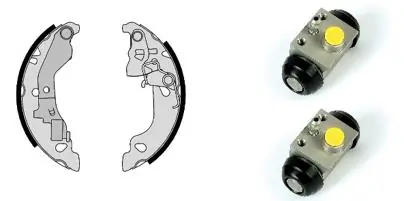 Piduriklotside komplekt BREMBO H 23 046