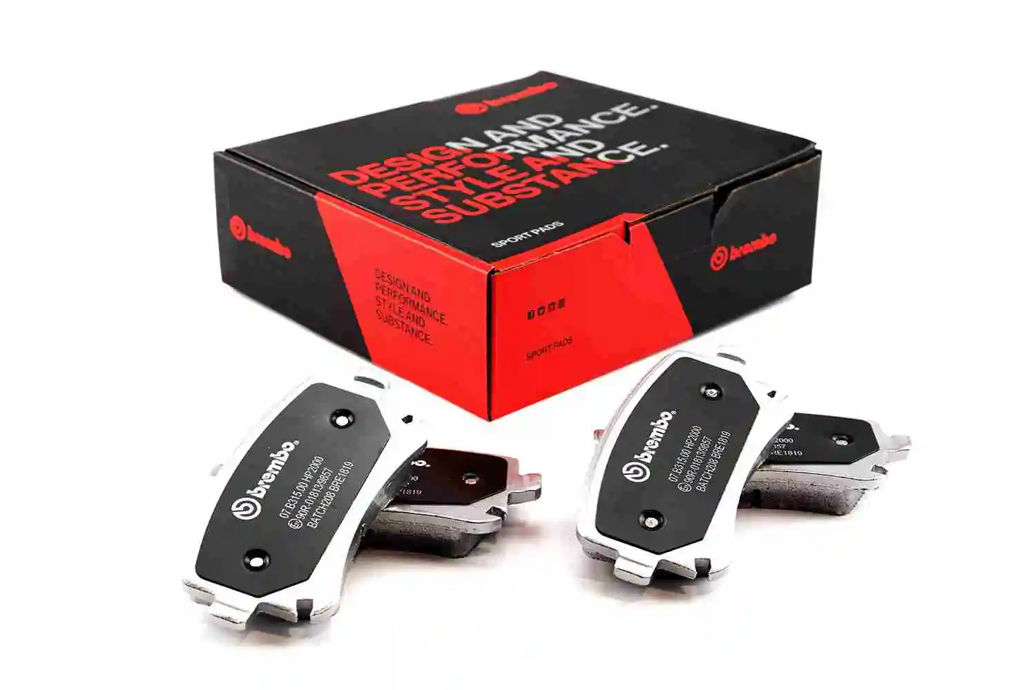Raceing-piduriklotsi komplekt BREMBO 07.B315.00