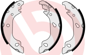 Piduriklotside komplekt BREMBO S 23 551